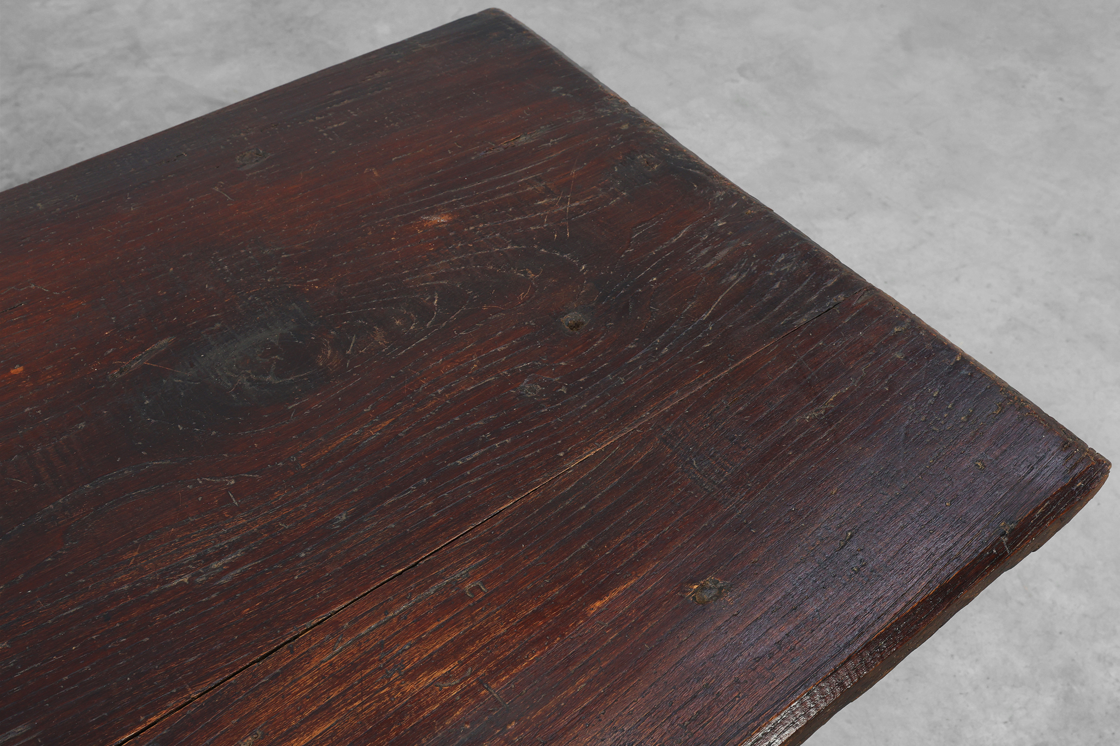 17th‑Century Flemish Solid Oak Monastery Table, Belgiumthumbnail